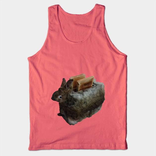 Rabbit Toaster Tank Top by WorldAroundEwe